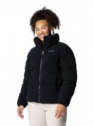 Columbia Kurtka zimowa "Puffect Sherpa" w kolorze czarnym rozmiar: S. Czarne kurtki damskie Columbia, na zimę, s, bez wzorów, z puchu, bez kaptura. Za 349.95 zł.