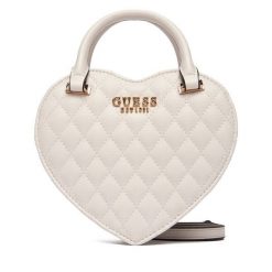 Torebka Guess. Białe torebki klasyczne damskie Guess, z aplikacjami, bez dodatków. Za 589.99 zł.