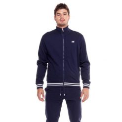 Bluza z bawełna z zamek błyskawiczny na co dzień. Białe bluzy bez kaptura męskie LEONE 1947 APPAREL, bez wzorów, z bawełny, sportowe, bez kołnierzyka, bez ramiączek. W wyprzedaży za 200.14 zł.