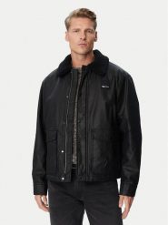 Karl Lagerfeld Jeans Kurtka przejściowa B4M14022 Czarny Relaxed Fit. Czarne kurtki męskie Karl Lagerfeld Jeans, l, bez wzorów, z bawełny, bez kaptura. Za 999.99 zł.