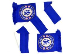 Szalik Chelsea Londyn - pasiak - licencjonowany. Niebieskie szaliki męskie CHELSEA, bez wzorów. Za 119.90 zł.