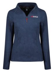 Maison Montaigne Bluza polarowa "Tumai" w kolorze granatowym rozmiar: L. Niebieskie bluzy bez kaptura damskie Maison Montaigne, l, z polaru. Za 69.75 zł.