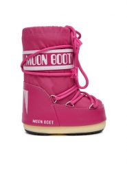 Moon Boot Śniegowce 80D1400440 S Różowy. Czerwone kozaki dziewczęce Moon Boot, ze skóry. Za 629.99 zł.