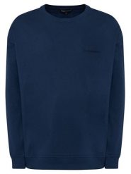 Tommy Hilfiger Bluza Terry UM0UM03910 Granatowy Regular Fit. Niebieskie bluzy bez kaptura męskie Tommy Hilfiger, m, z bawełny. Za 289.99 zł.