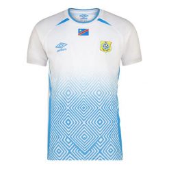 Koszulka wyjazdowa DR Konga MŚ 2026. Białe t-shirty sportowe męskie Umbro, l, z materiału, bez ramiączek, do piłki nożnej. Za 69.00 zł.