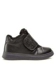 Nelli Blu Sneakersy CM211220-52 Czarny. Czarne buty sportowe dziewczęce Nelli Blu, bez wzorów, ze skóry, bez zapięcia. Za 139.99 zł.