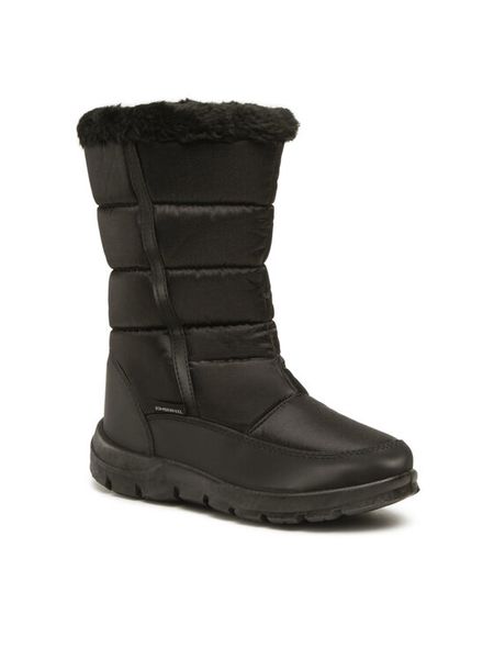 Kimberfeel Śniegowce Cleya Czarny. Czarne śniegowce damskie Kimberfeel, z materiału. Za 199.99 zł.