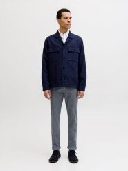 Jack & Jones Spodnie chino w kolorze szarym rozmiar: W30/L34. Szare spodnie materiałowe męskie Jack & Jones, bez wzorów. Za 174.95 zł.