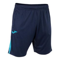 Szorty Joma Championship VII. Niebieskie szorty męskie Joma, bez wzorów, sportowe. Za 114.40 zł.
