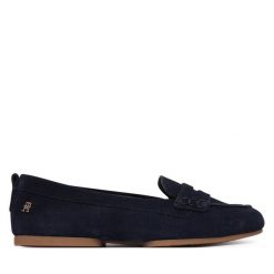 Mokasyny Tommy Hilfiger. Niebieskie mokasyny damskie Tommy Hilfiger. Za 529.99 zł.