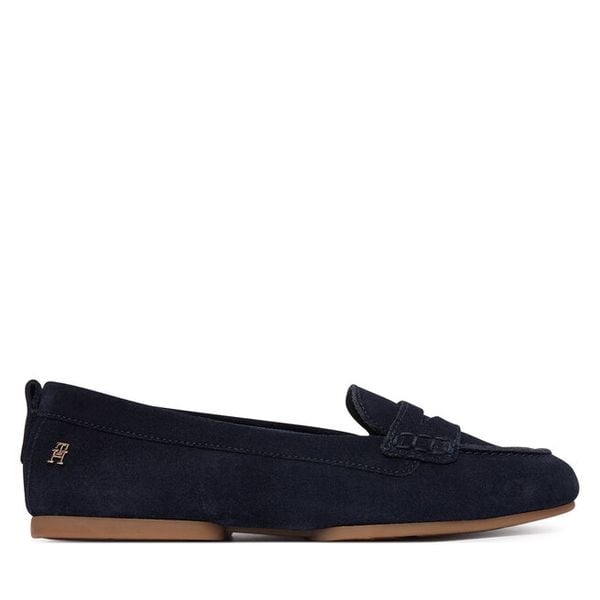 Mokasyny Tommy Hilfiger. Niebieskie mokasyny damskie Tommy Hilfiger. Za 529.99 zł.