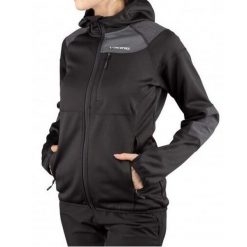 Bluza turystyczna damska Viking Yosemite Lady. Fioletowe bluzy z kapturem damskie VIKING, l, z materiału. Za 249.90 zł.