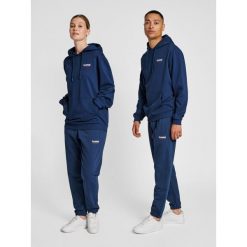 Bluza Hummel LGC Austin. Niebieskie bluzy sportowe damskie HUMMEL, bez wzorów, bez ramiączek, bez kaptura. Za 227.20 zł.