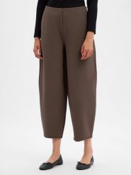Someday Spodnie Kobiety szary|brązowy, 38. Brązowe spodnie materiałowe damskie Someday, bez wzorów, biznesowe. Za 449.95 zł.