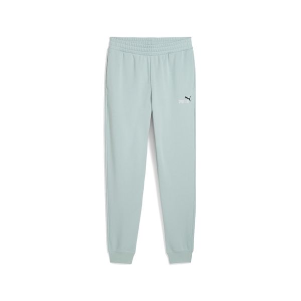 Męskie spodnie dresowe Essentials z dwukolorowym logo No. 1 PUMA. Zielone spodnie sportowe męskie Puma, z dresówki. Za 207.20 zł.