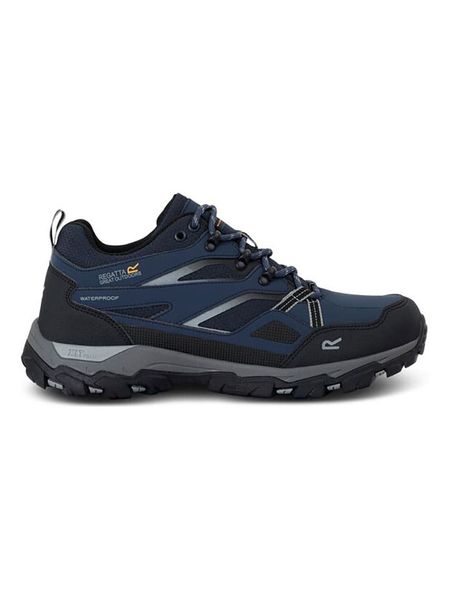 Regatta Buty turystyczne "Holcombe III" w kolorze niebieskim rozmiar: 42. Niebieskie buty trekkingowe męskie Regatta, z materiału, bez zapięcia, outdoorowe. Za 274.95 zł.