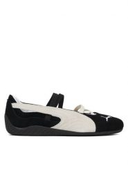 Puma Baleriny Speedcat Ballet SD 401287 06 Czarny. Czarne baleriny damskie Puma, bez wzorów, ze skóry, bez obcasa. Za 398.99 zł.