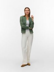 Vero Moda Kurtka w kolorze zielonym rozmiar: M. Zielone kurtki damskie Vero Moda, m, bez wzorów, z bawełny, bez kaptura. Za 109.52 zł.
