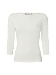 Tommy Hilfiger Koszulka Kobiety Bawełna biały, XXXL. Białe t-shirty damskie Tommy Hilfiger, bez wzorów, z bawełny, bez kołnierzyka. Za 289.95 zł.