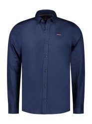 NEW ZEALAND AUCKLAND Koszula w kolorze granatowym rozmiar: M. Niebieskie koszule męskie New Zealand Auckland, m, bez wzorów, bez kołnierzyka, bez ramiączek. Za 148.61 zł.