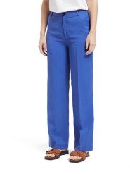 Scotch & Soda Spodnie chino w kolorze niebieskim rozmiar: W32/L32. Niebieskie spodnie materiałowe damskie Scotch & Soda, bez wzorów, z podwyższonym stanem. Za 188.85 zł.