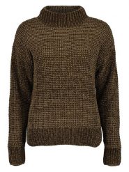 Blue Seven Sweter w kolorze brązowym rozmiar: 38. Brązowe golfy damskie Blue Seven, bez kołnierzyka. Za 79.03 zł.