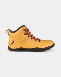 Uniseksowe wysokie buty outdoorowe minimalistyczne Kilpi BARE LEATHER HIGH-U. Brązowe buty trekkingowe męskie Kilpi. Za 783.53 zł.
