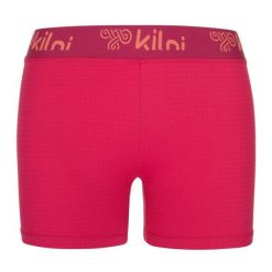 Damskie krótkie legginsy funkcyjne Kilpi DOMINO-W. Czerwone legginsy damskie Kilpi, bez wzorów, z materiału. Za 91.56 zł.