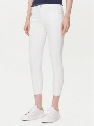 Mustang Jeansy Shelby 1016183 Biały Skinny Fit. Białe jeansy damskie Mustang. Za 259.99 zł.