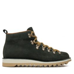 Trapery Fracap. Zielone buty zimowe męskie Fracap, bez zapięcia. Za 1,349.00 zł.
