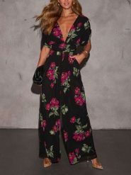 Milan Kiss Kombinezon w kolorze czarnym rozmiar: L. Czarne kombinezony damskie Milan Kiss, l, bez wzorów, bez kołnierzyka, bez ramiączek. Za 173.99 zł.