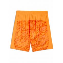 Męskie szorty bramkarskie AC Milan 25/26 PUMA Heat Fire Black Orange. Czarne szorty męskie Puma, z tkaniny, bez kołnierzyka. Za 199.00 zł.