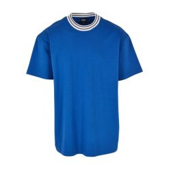 Koszulka Urban Classics Kicker. Niebieskie t-shirty sportowe męskie Urban Classics, m, z bawełny, bez ramiączek. Za 84.65 zł.