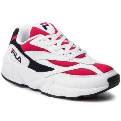 Buty do biegania męskie Fila V94M Low białe. Białe obuwie do biegania damskie Fila. W wyprzedaży za 404.95 zł.