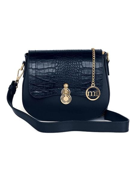 Mia Tomazzi Skórzana torebka "Barbavara" w kolorze granatowym - 23 x 20 x 7 cm rozmiar: onesize. Niebieskie torebki klasyczne damskie Mia Tomazzi, bez wzorów, z materiału, bez dodatków. Za 295.99 zł.