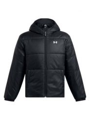 Under Armour Kurtka pikowana w kolorze czarnym rozmiar: L. Czarne kurtki męskie Under Armour, l, bez wzorów, bez kaptura. Za 224.52 zł.