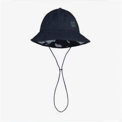Kapelusz BUFF NMAD BUCKET HAT AKAB NIGHT. Niebieskie kapelusze damskie Buff, bez wzorów. W wyprzedaży za 164.93 zł.