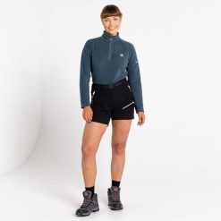 Melodic Pro damskie szorty. Czarne szorty damskie Dare 2b, bez wzorów, z poliesteru, sportowe. W wyprzedaży za 158.10 zł.