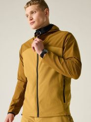 Dare 2b Kurtka softshellowa "Endurance" w kolorze beżowo-karmelowym rozmiar: XXL. Brązowe kurtki outdoor męskie Dare 2b, xxl, bez wzorów, bez kaptura. Za 140.53 zł.