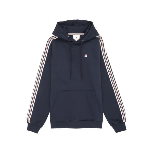Bluza z kapturem Fila Biella Regular. Niebieskie bluzy z kapturem męskie Fila, m, z bawełny. Za 342.50 zł.