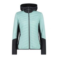 Damska kurtka z kapturem CMP. Niebieskie kurtki damskie CMP, xs, bez wzorów, z puchu, z kapturem. Za 349.40 zł.