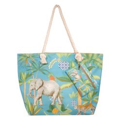 Torba plażowa Safari Sun&Surf 40x60 cm. Torebki klasyczne damskie SUN & SURF, bez wzorów, z poliesteru, duże, bez dodatków. Za 59.99 zł.
