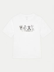 NAME IT T-Shirt Bocalle 13241851 Biały Regular Fit. Białe t-shirty chłopięce Name it, bez wzorów, z bawełny, bez ramiączek. Za 39.99 zł.