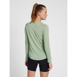 Damska koszulka z długim rękawem Hummel MT Vanja. Szare bluzki sportowe damskie HUMMEL, xs, bez kołnierzyka, bez ramiączek. Za 203.50 zł.