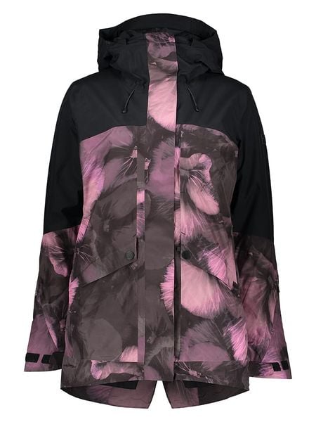 Roxy Kurtka narciarska "Glade" w kolorze czarno-różowym rozmiar: XS. Czarne kurtki narciarskie i snowboardowe damskie Roxy, s, bez wzorów, z gore-texu, bez kaptura, narciarskie, gore-tex. Za 610.62 zł.