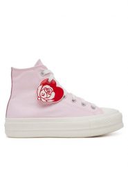 Converse Trampki Chuck Taylor All Star Lift Platform Hearts A13652C Różowy. Czerwone trampki i tenisówki damskie Converse, bez wzorów, z materiału. Za 279.99 zł.