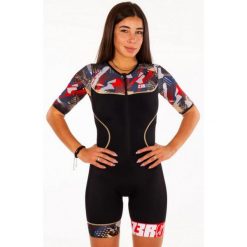 Damski kombinezon trójfunkcyjny Z3R0D Start. Czarne kombinezony damskie ZEROD, m, bez wzorów, sportowe, bez kołnierzyka, bez ramiączek. Za 870.00 zł.