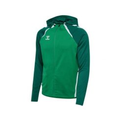 Damska kurtka z kapturem Hummel Lead 2.0. Czarne kurtki damskie HUMMEL, bez wzorów, z dresówki, z kapturem. Za 332.50 zł.