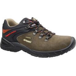 Buty trekkingowe męskie, Grisport Marrone Scamoscia. Brązowe buty trekkingowe męskie Grisport, bez zapięcia, trekkingowe. Za 199.99 zł.
