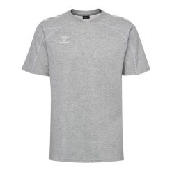 Koszulka Hummel Move 2.0. Szare t-shirty sportowe męskie HUMMEL, bez ramiączek, do piłki nożnej. Za 191.00 zł.